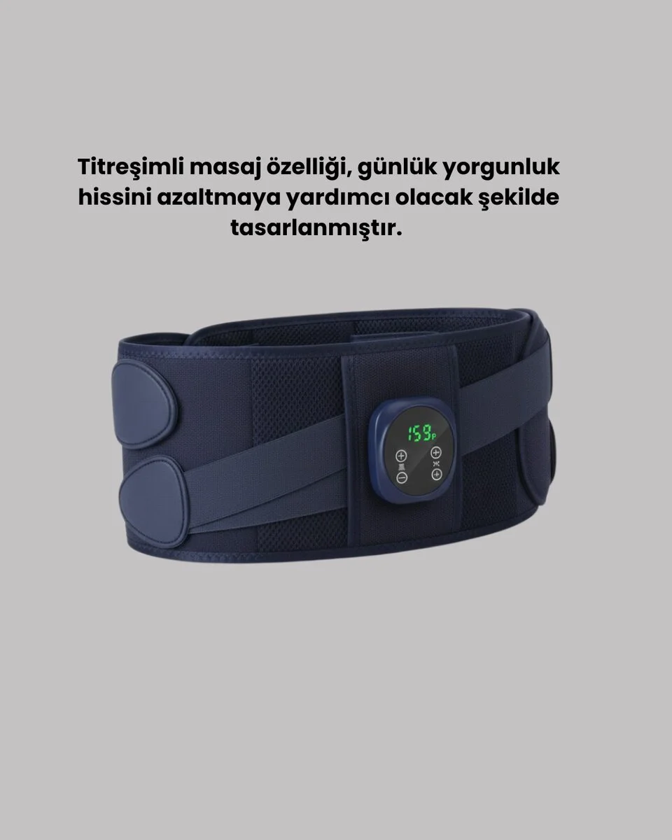 Çok Fonksiyonlu Masaj Kemeri Bel Boyun Bacak Uyumlu