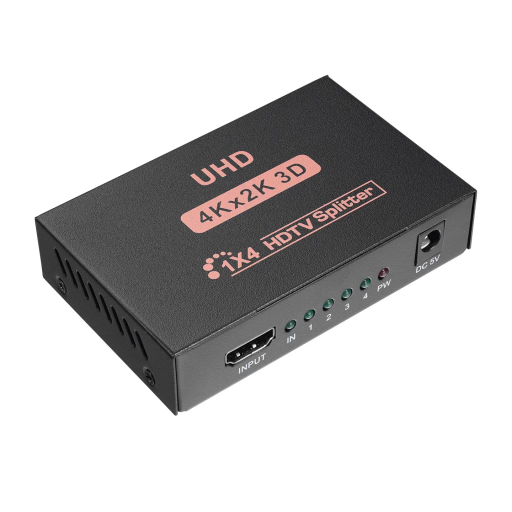 HYTECH HY-LU4 4xHDMI 2K-4K Monitör Çoklayıcı (1PC-4Monitör)(1923)