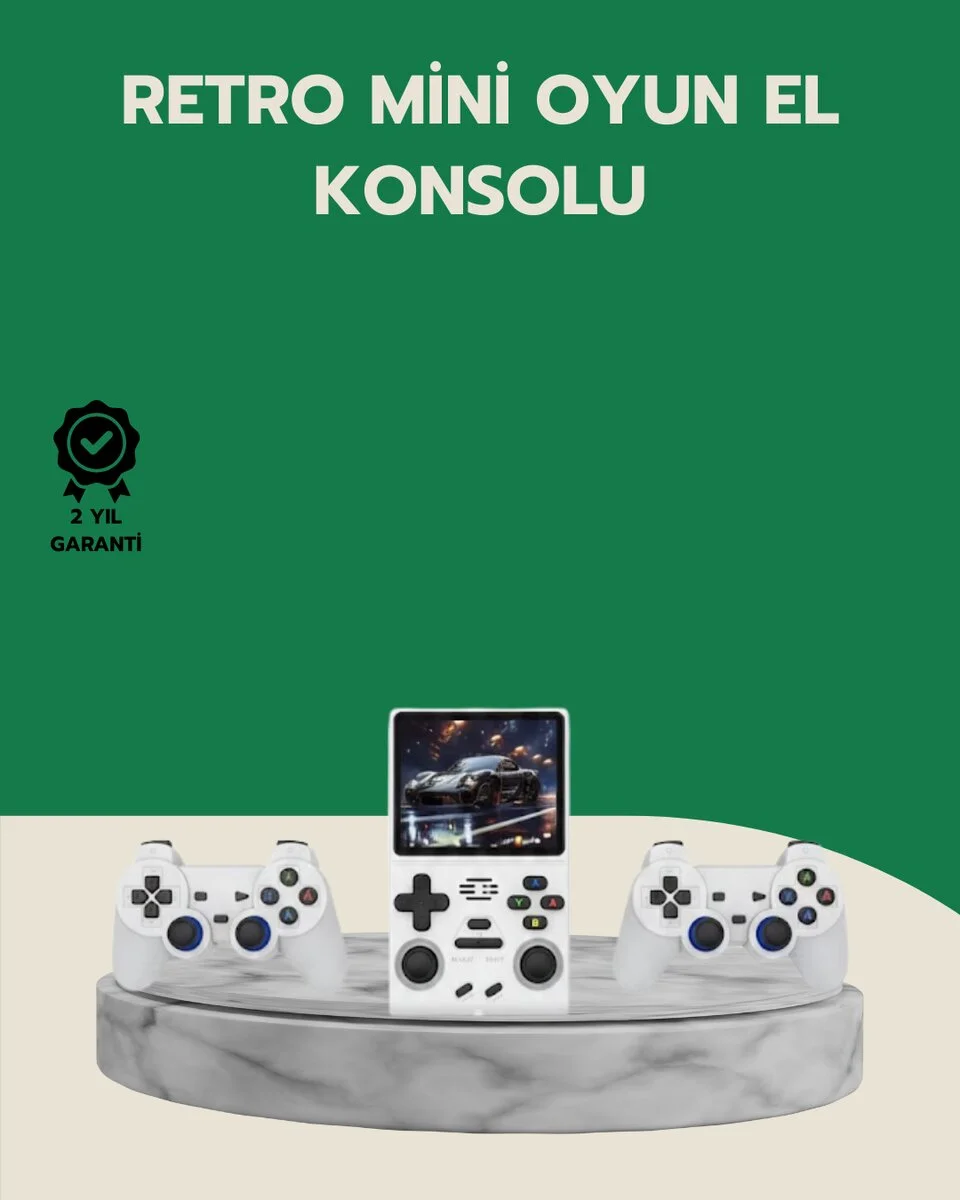10.000 Oyunlu Taşınabilir Oyun Konsolu HDMI Çıkışlı
