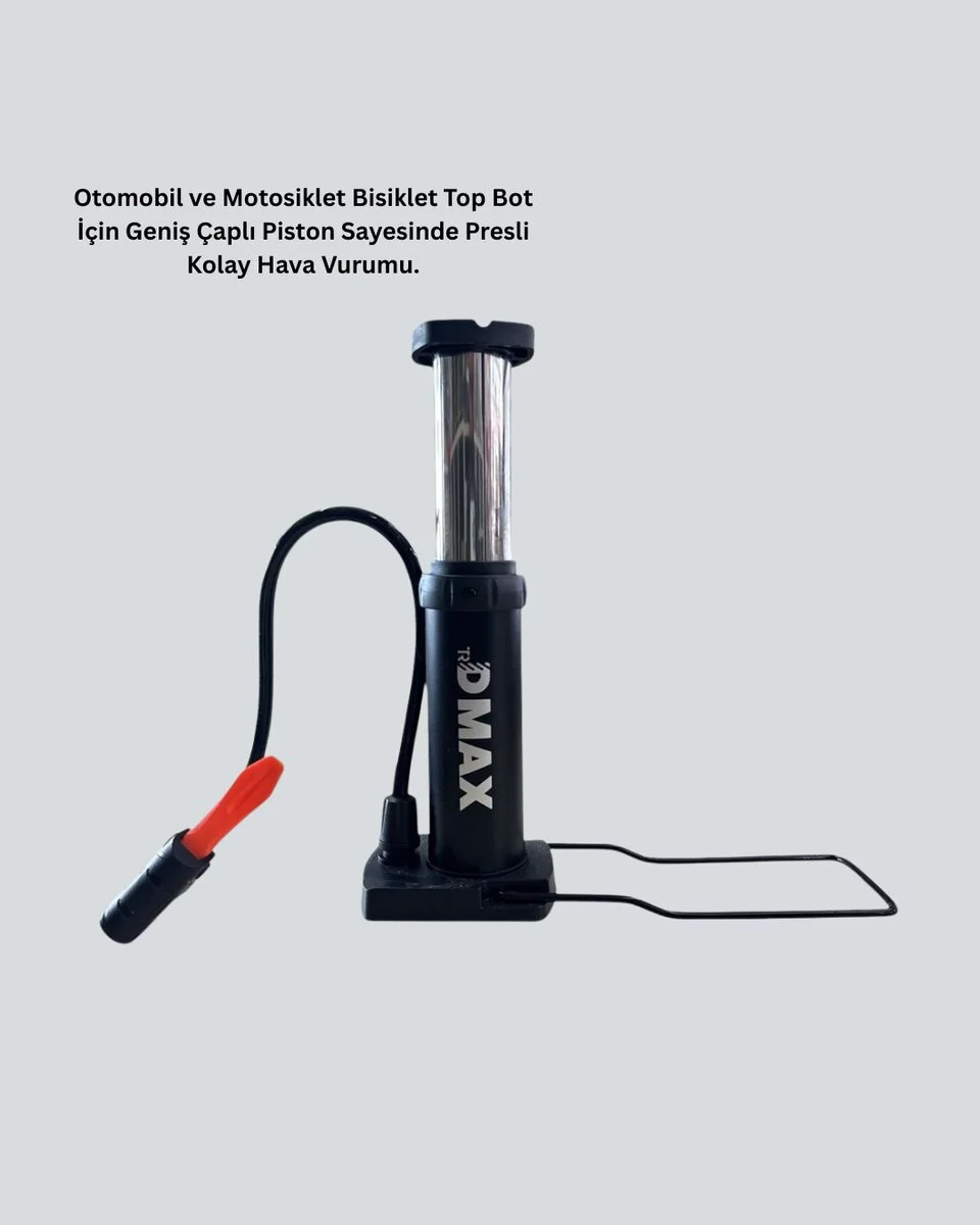 Ayak Pompası Otomobil Motosiklet Bisiklet Lastik Şişirme