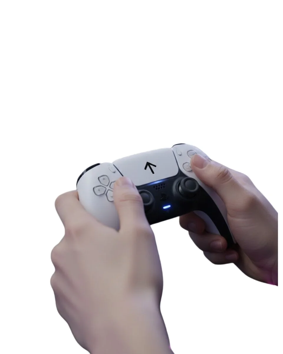 Kablosuz Oyun Kolu PS5 Uyumlu Ergonomik Tasarım ve Hassas Kontrol