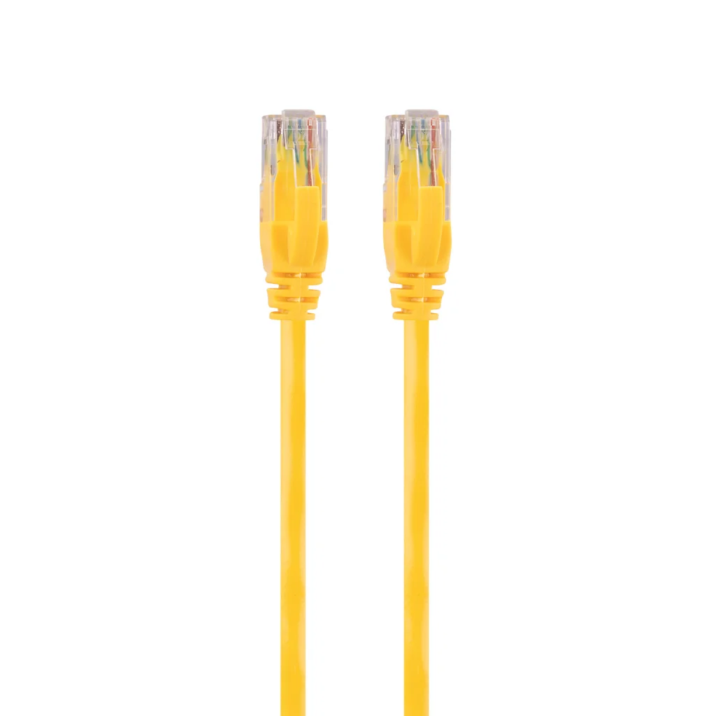 S-Link SL-CAT601YE CAT6 Patch 1Mt Kablo (Sarı)(1923)