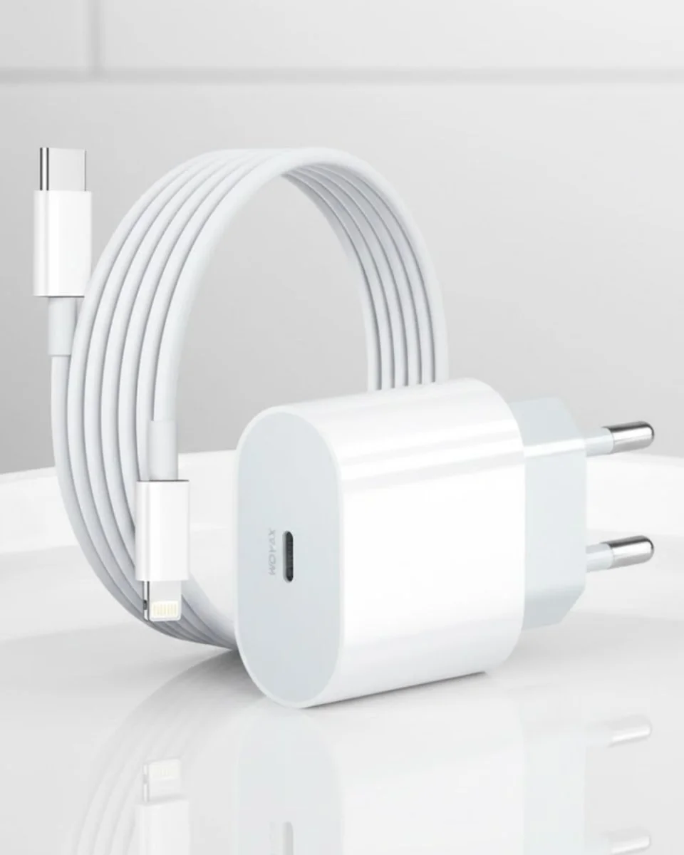 iPhone 12 11 XR XS X 8 Plus 7 20W PD Lightning Hızlı Şarj Adaptörü