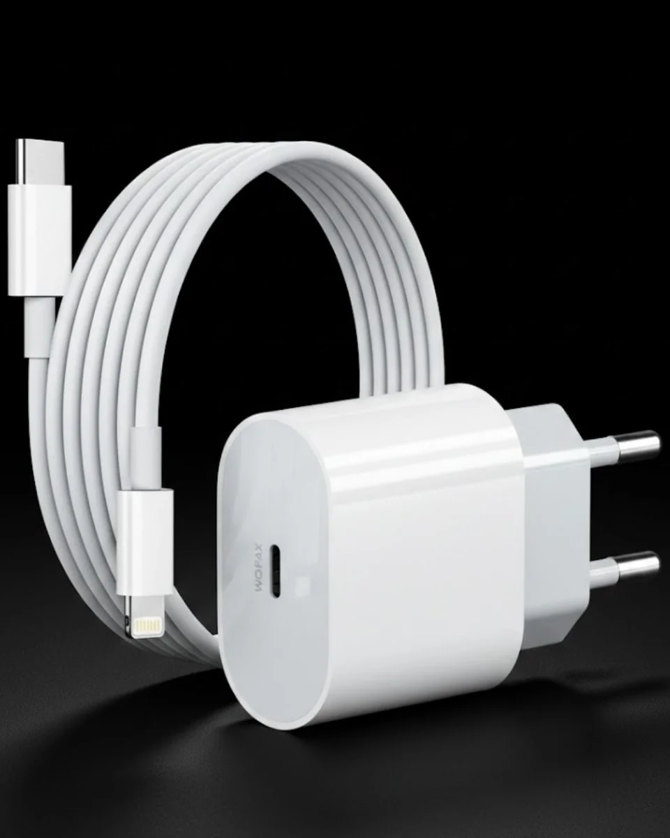 iPhone 14 13 12 11 Uyumlu 20W Hızlı Şarj Adaptörü Lightning Kablo Seti