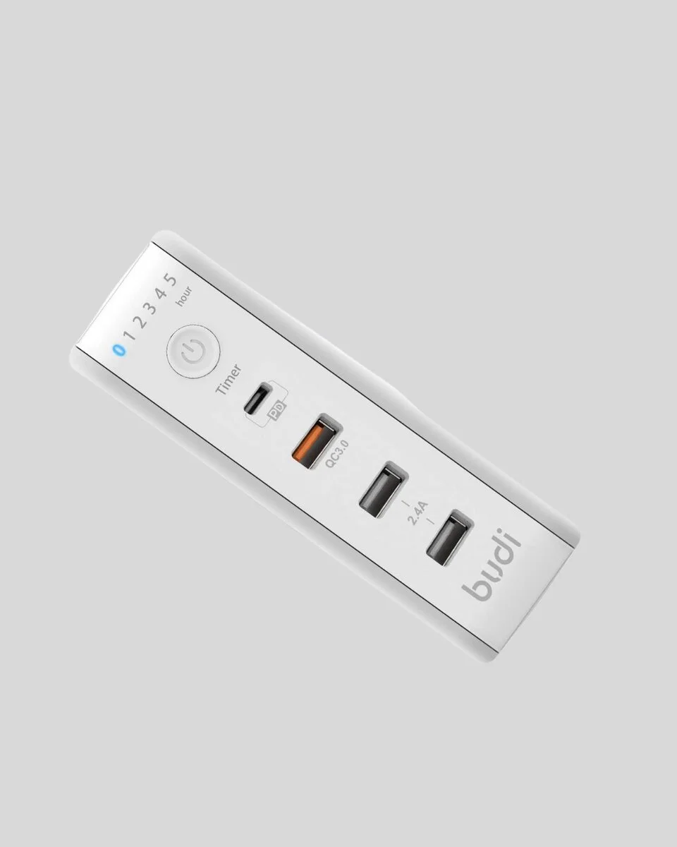 Hızlı Şarj Destekli Zaman Ayarlı USB Şarj Adaptörü
