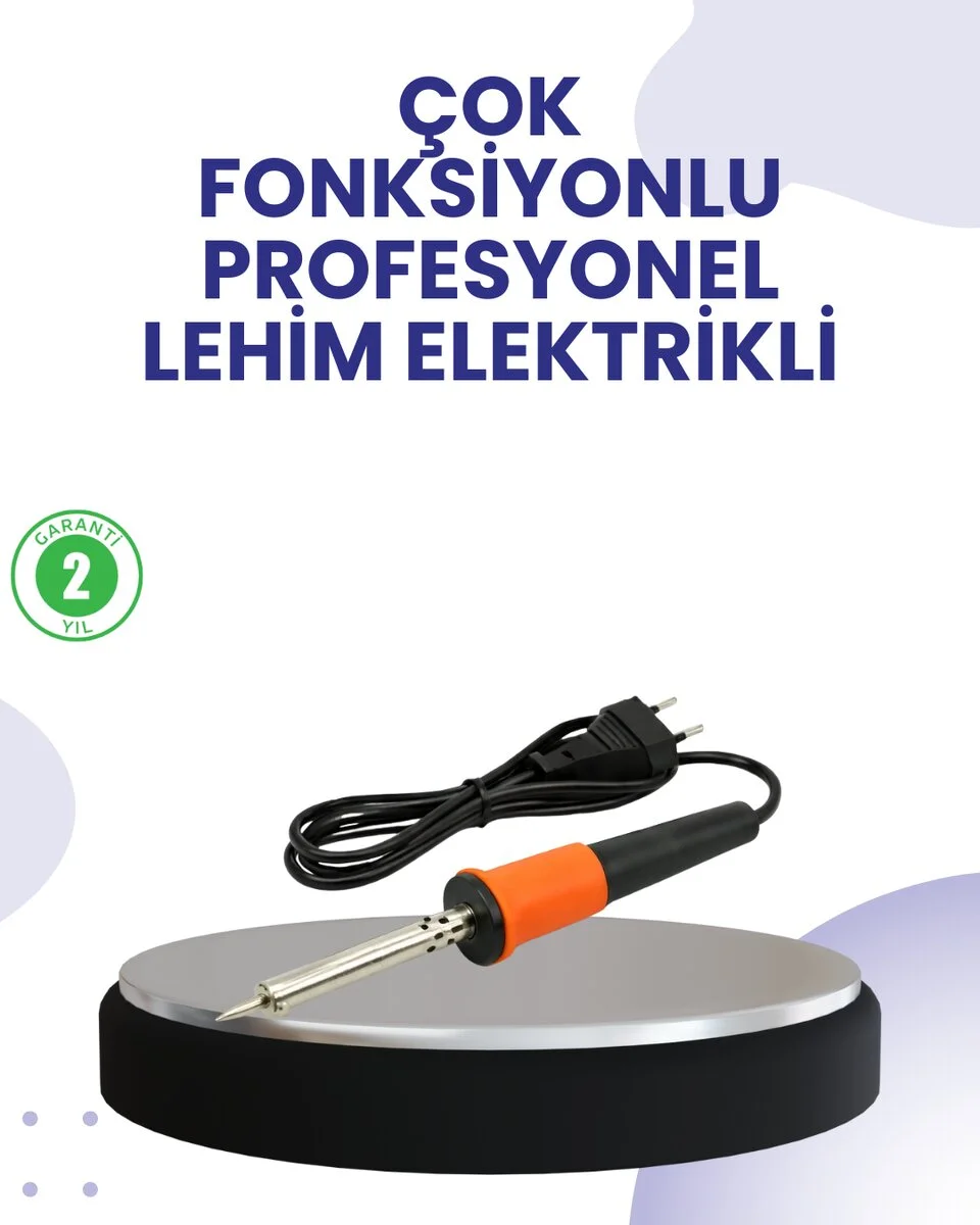 Profesyonel Kullanıma Uygun Yüksek Sıcaklık Dayanımlı Havya