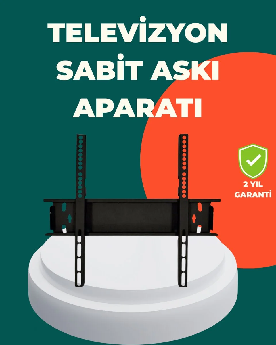 32-65 İnç LCD LED TV Askı Aparatı 75 kg Taşıma Güçlendirilmiş Çelik
