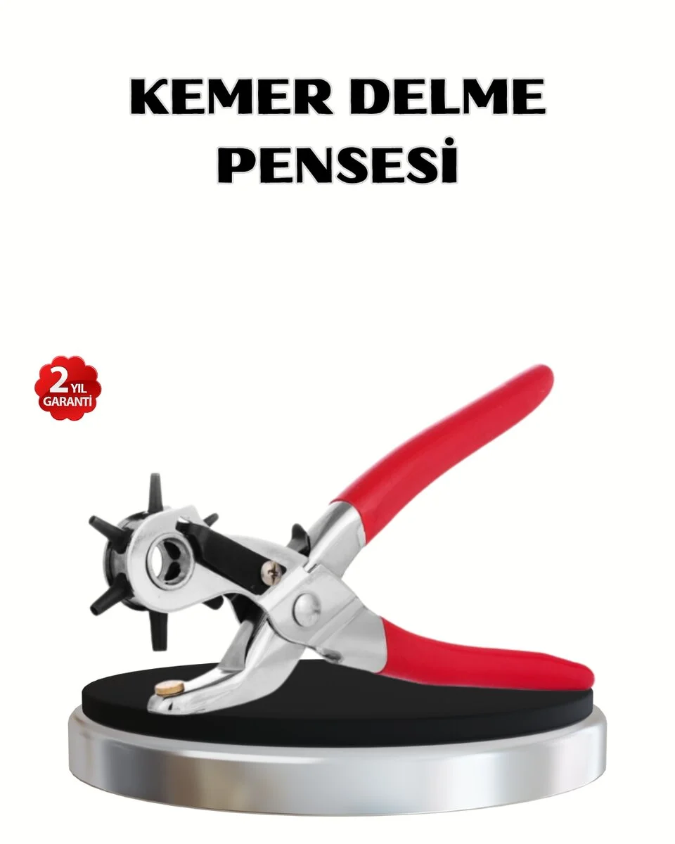 Çok Fonksiyonlu Delik Açma Pensesi 2mm–4.5mm Ayarlı Metal Gövdeli