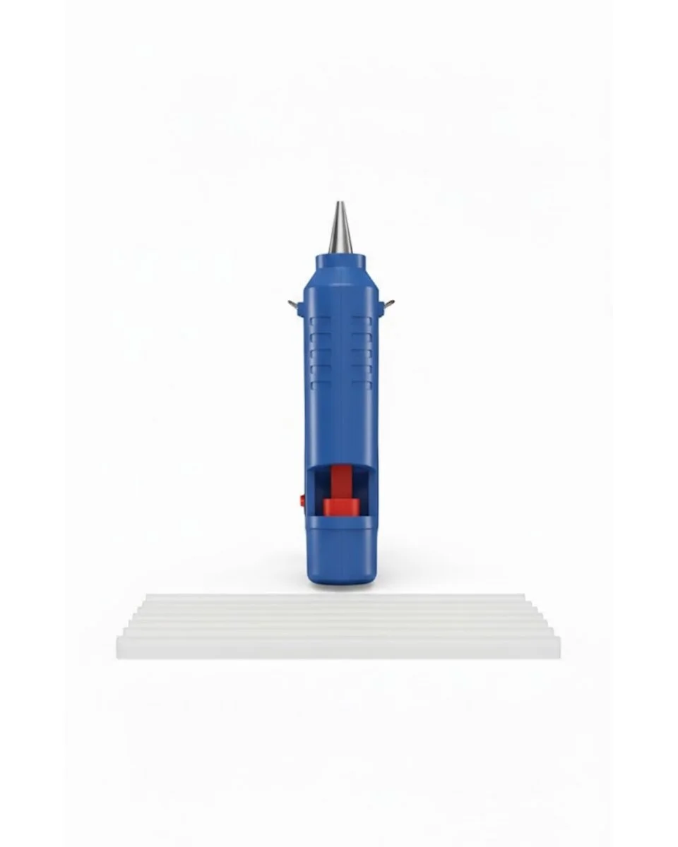 Ev ve Hobi İçin 60 W Silikon Tabancası 11 mm Uyumlu 5 Adet Hediye Silikon