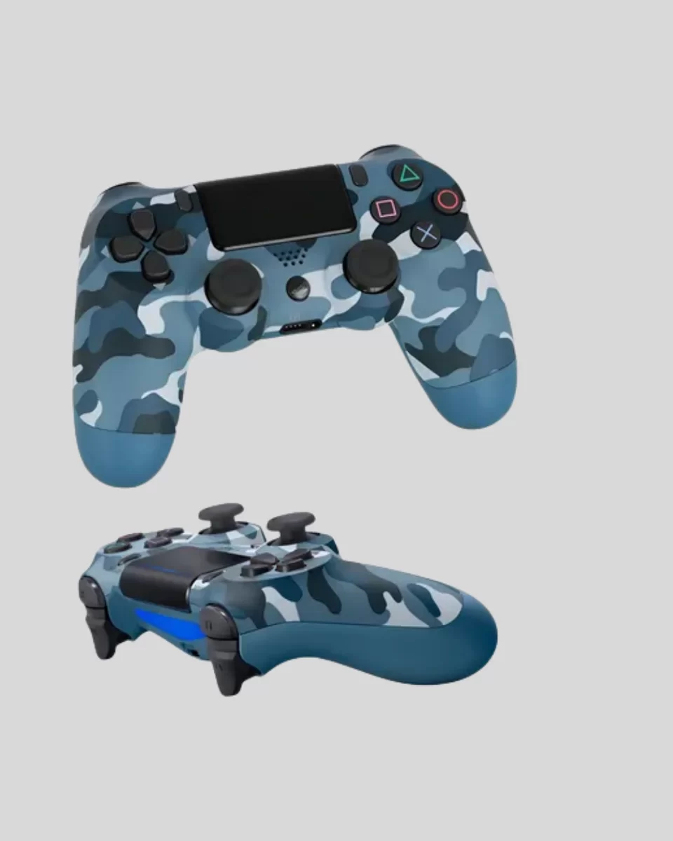 Kablosuz PS4 Oyun Kolu Çift Motor Titreşimli Uzun Bataryalı