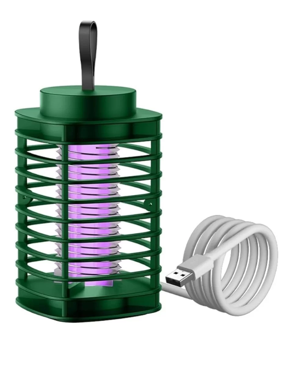 LED Sivrisinek Öldürücü Lamba Güçlü UV Işık ve Elektrikli Tuzak Sistemi