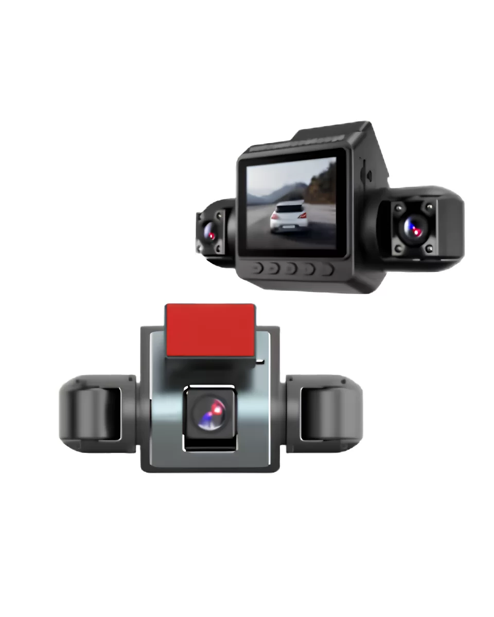 Araç İçi Güvenlik Kamerası 4 Lensli Full HD Kayıt Destekli Sistem