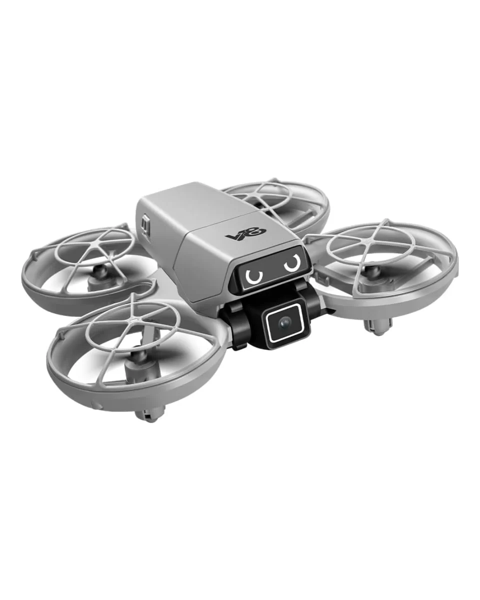LED Işıklı Mini Drone Kameralı Headless ve APP Destekli