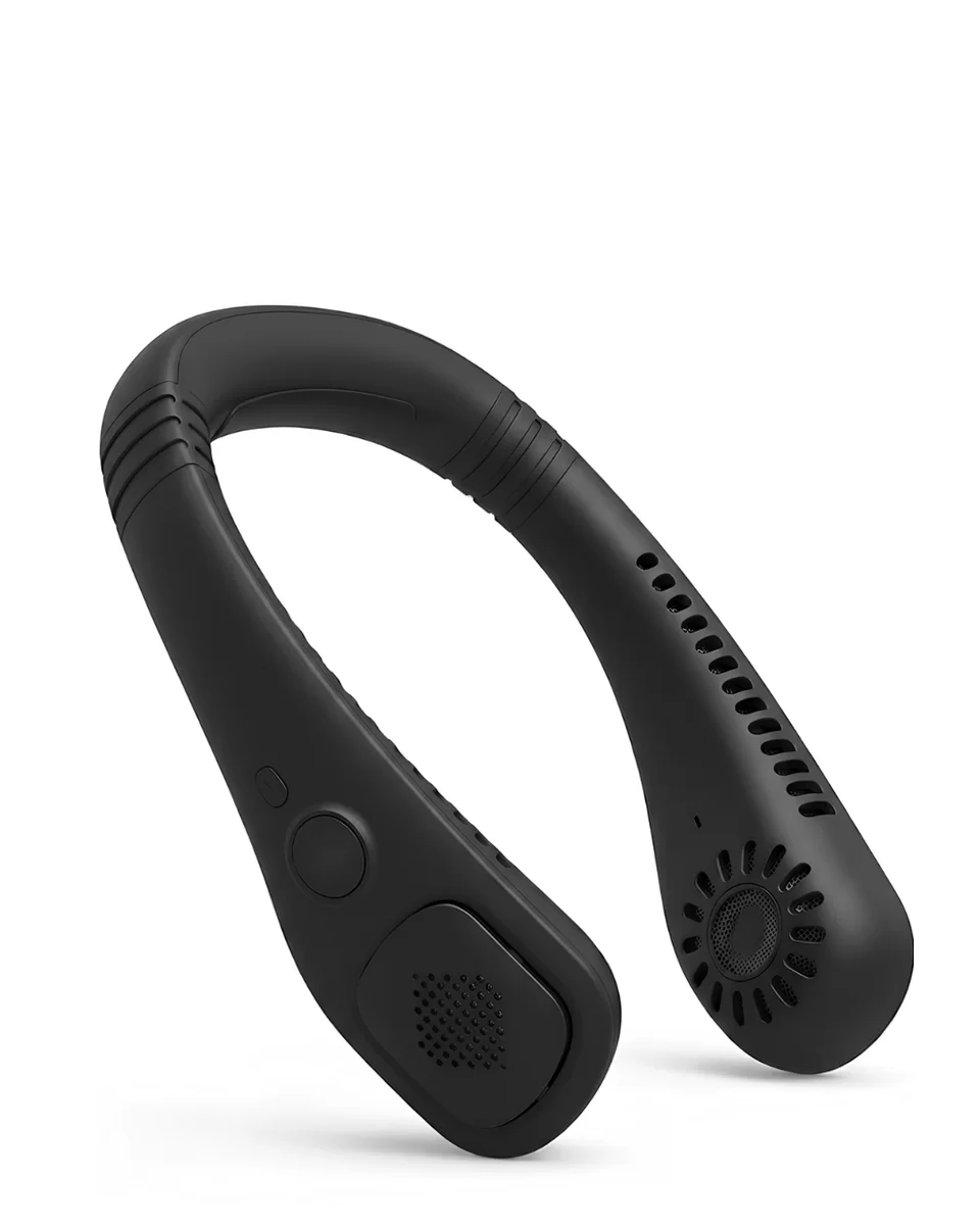 Hafif Ergonomik Tasarımlı Uzun Pil Ömürlü Kişisel Boyun Fanı