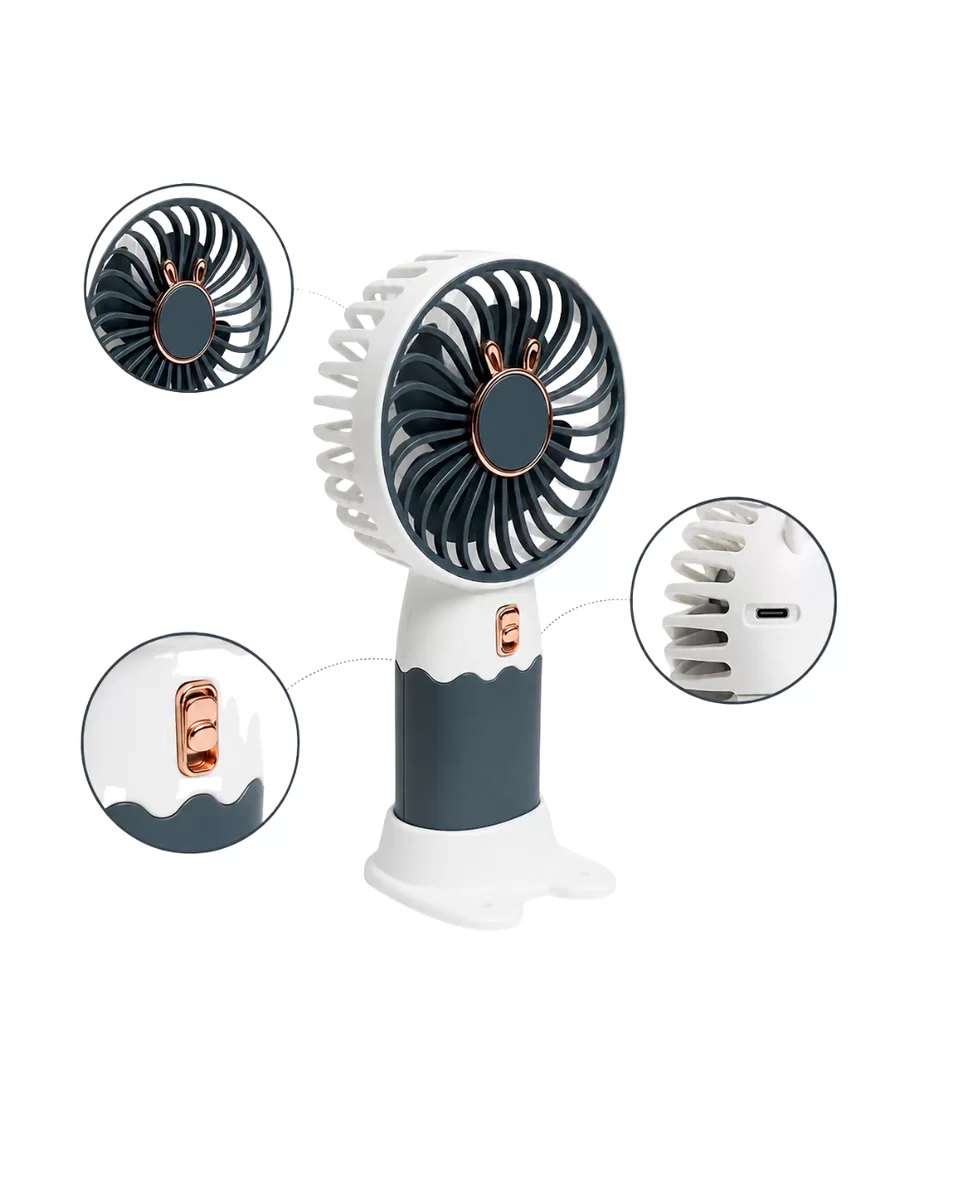 Kompakt Tasarımlı Kuvvetli Rüzgar Üfleyen Mini Fan