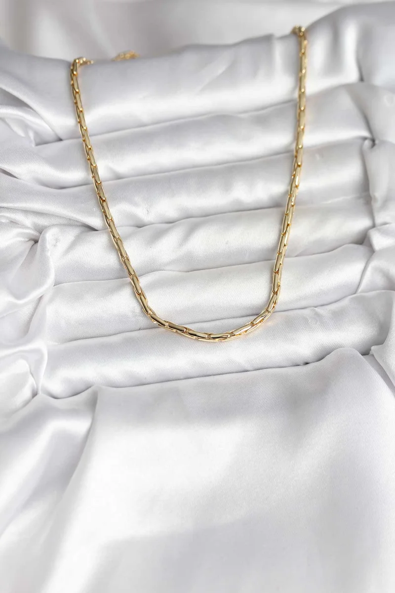 14K Gold Renk Kaplama Model CM Kadın Kolye 5886