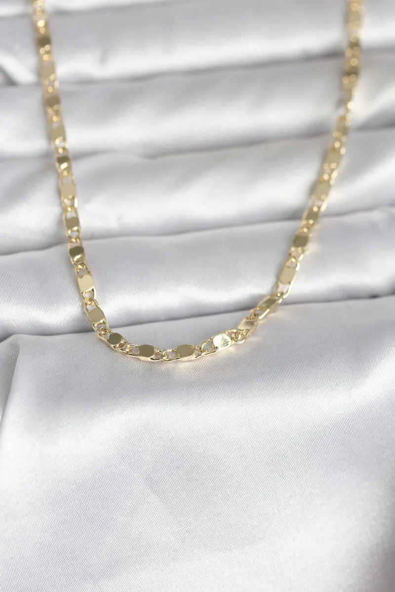 CM 14K Gold Renk Arpa Model 45 cm Kadın Kolye 5886