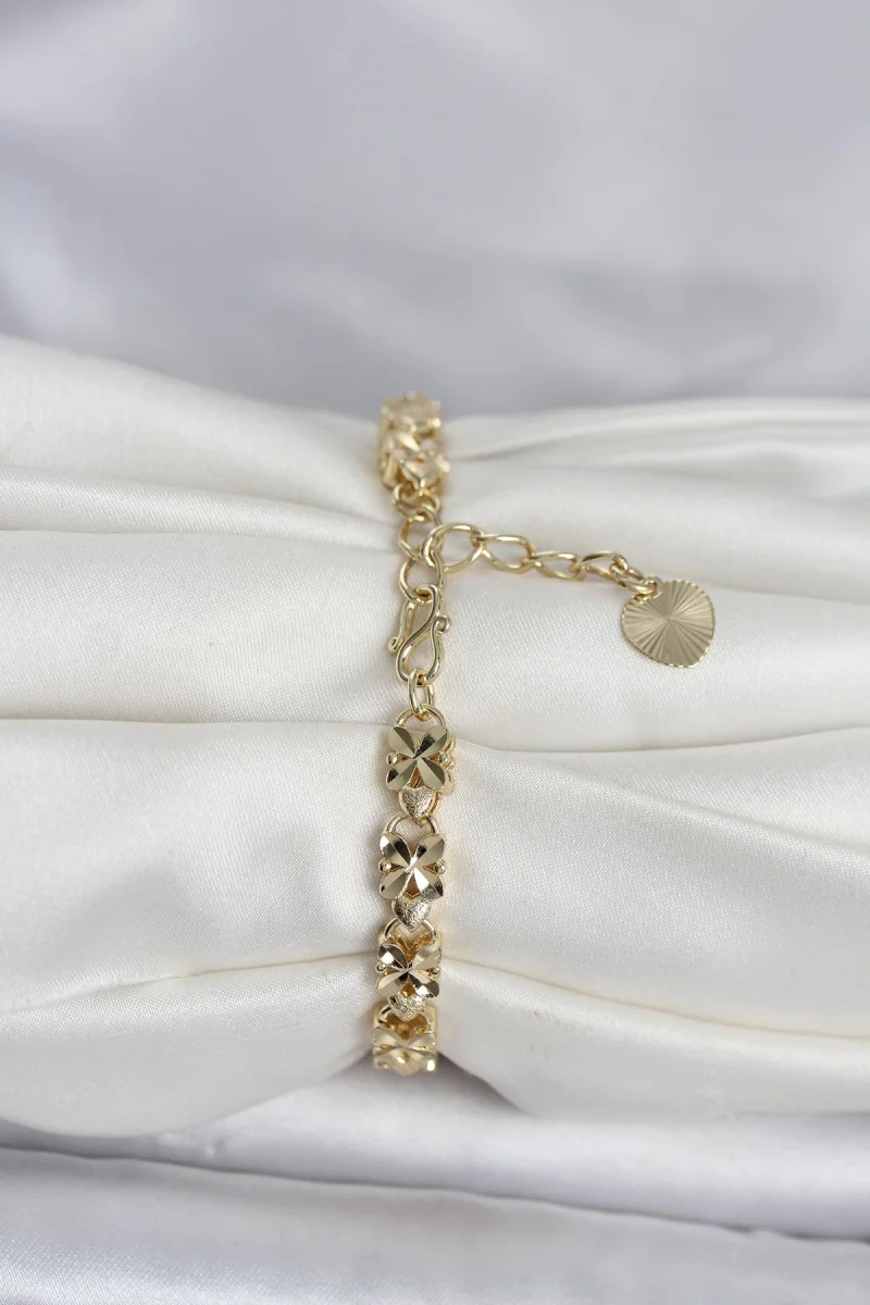 Xuping Kelebek Model Gold Renk Kadın Bileklik 5886