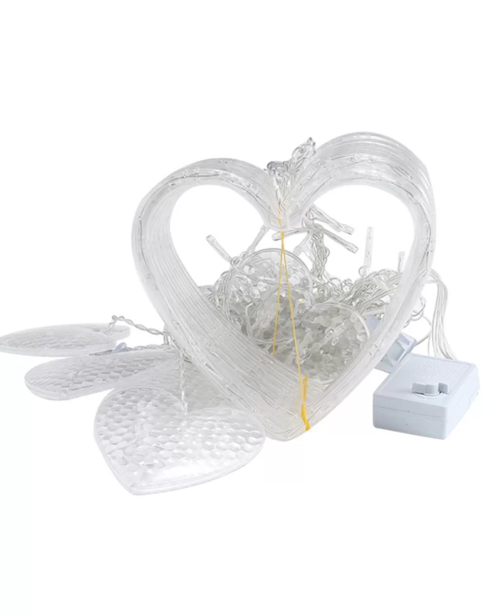 Kalp Şeklinde LED Neon Işık Dekoratif Romantik Oda ve Duvar Lambası
