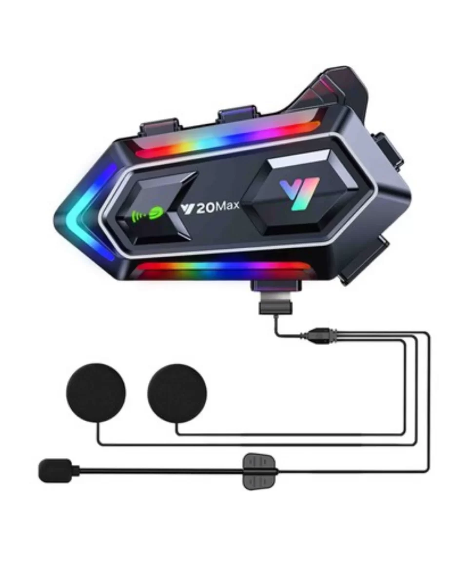 Gürültü Engelleyici Motosiklet Kask Intercom Uzun Pil Ömürlü Tasarım