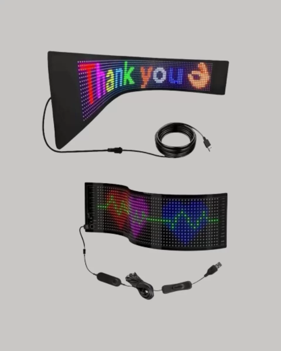 RGB LED Panel Renkli Işık Efektli Dekoratif Aydınlatma