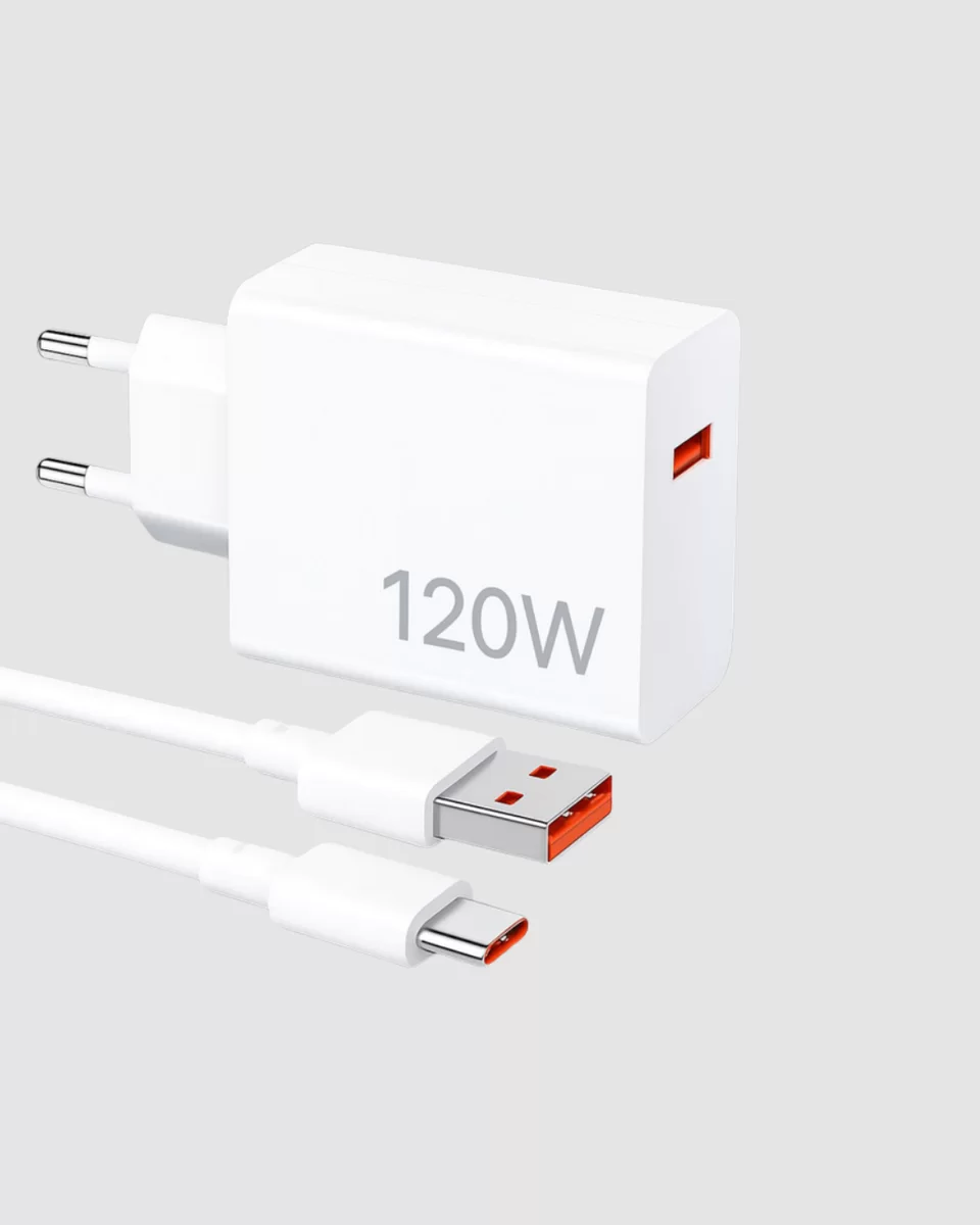 Turbo 120W Hızlı Şarj Cihazı Type-C Kablolu