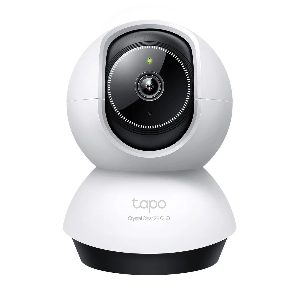 TP-LINK Tapo TC72 (C220) 2K QHD 40Mpix İç Mekan WiFi 9Mt. Gece Görüşü 360 Dönüş İki Yönlü Ses Güvenlik Yapay Zeka Destekli Kamera(1923)