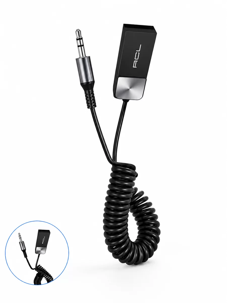 USB Bluetooth AUX Ses Adaptörü Kablosuz Müzik Aktarım Cihazı