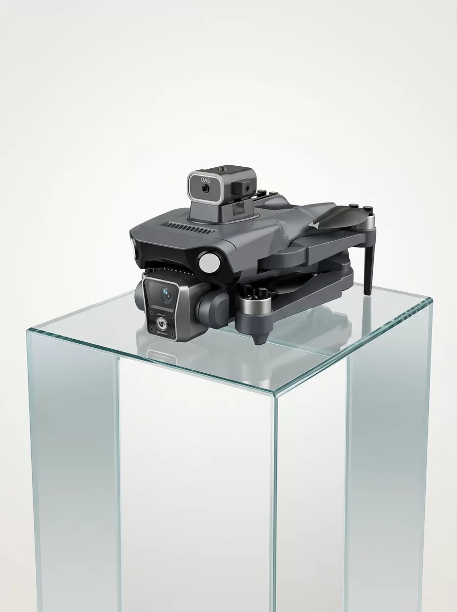 Çift Kameralı GPS Drone Geniş Açılı Havadan Görüntüleme Sistemi