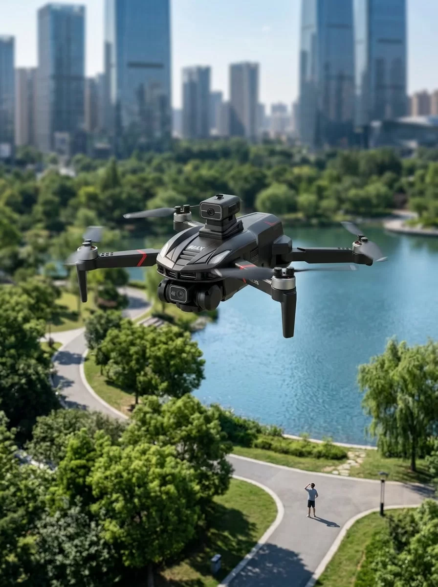 Taşınabilir Katlanabilir Drone ile Açık Alanlarda Keyifli Uçuş Deneyimi