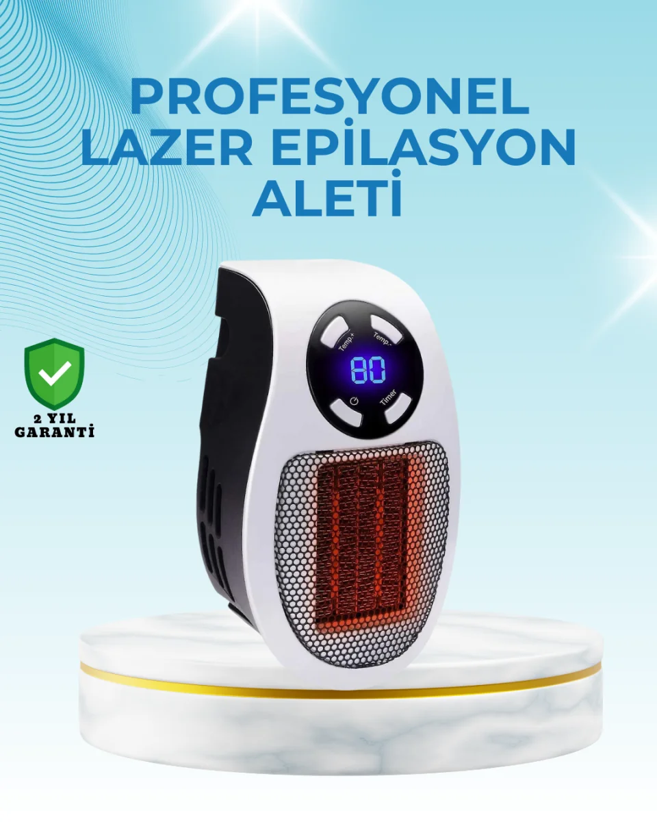Düşük Enerji Tüketimli Mini Isıtıcı Ayarlı Termostatlı