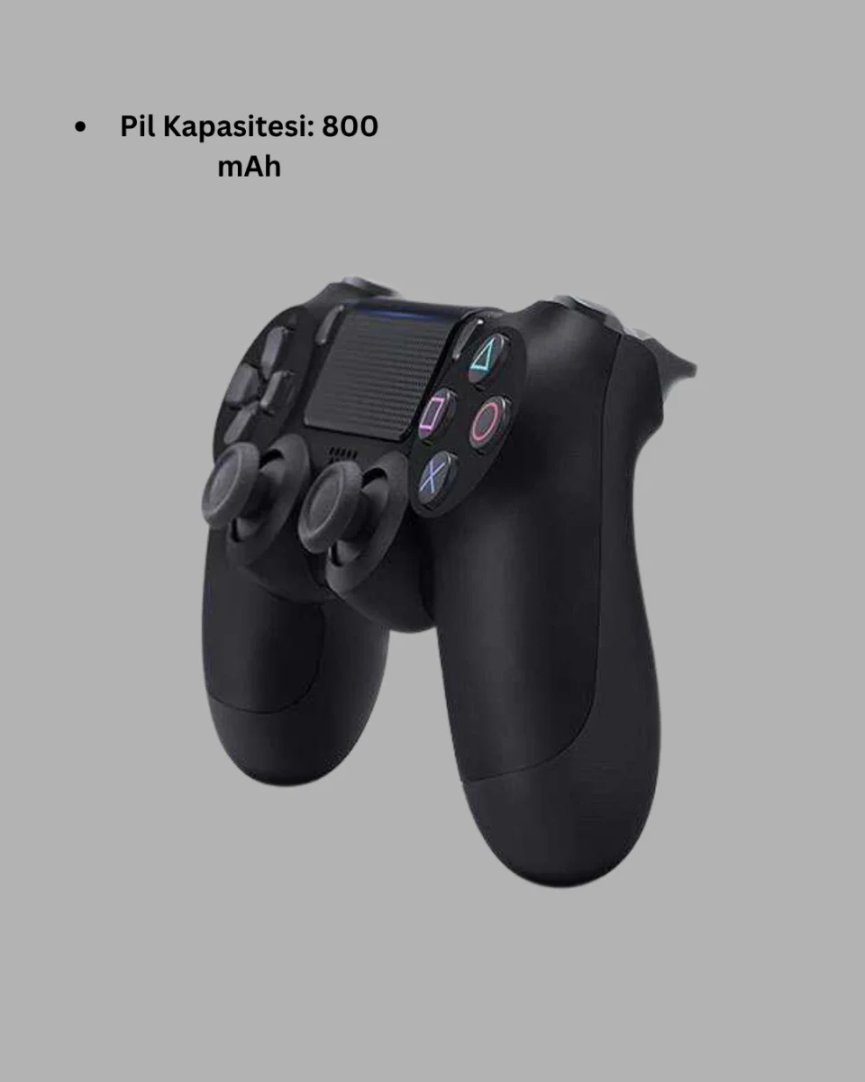 Kablosuz Titreşimli Oyun Kolu – Yüksek Hassasiyetli Analog Kontrol ve Ergonomik Tutma