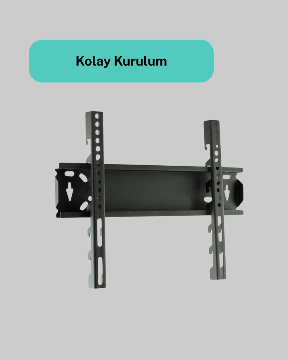 Ayarlanabilir 32-42 İnç LED TV Duvar Askı Braketi 40 kg Taşıma