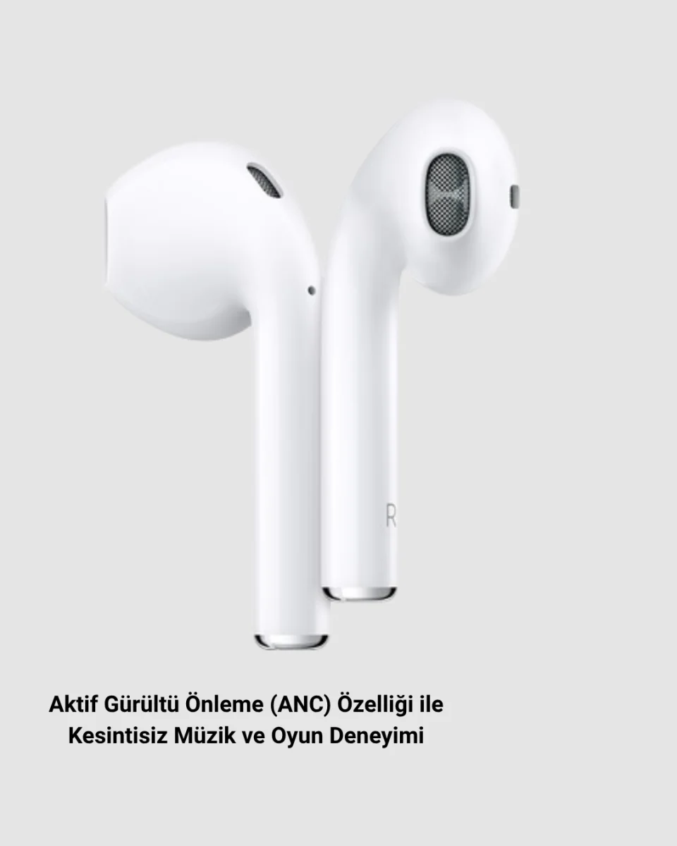 Bluetooth Kulak Üstü Kulaklık – ANC Teknolojili, Mikrofonlu, Konforlu Tasarım
