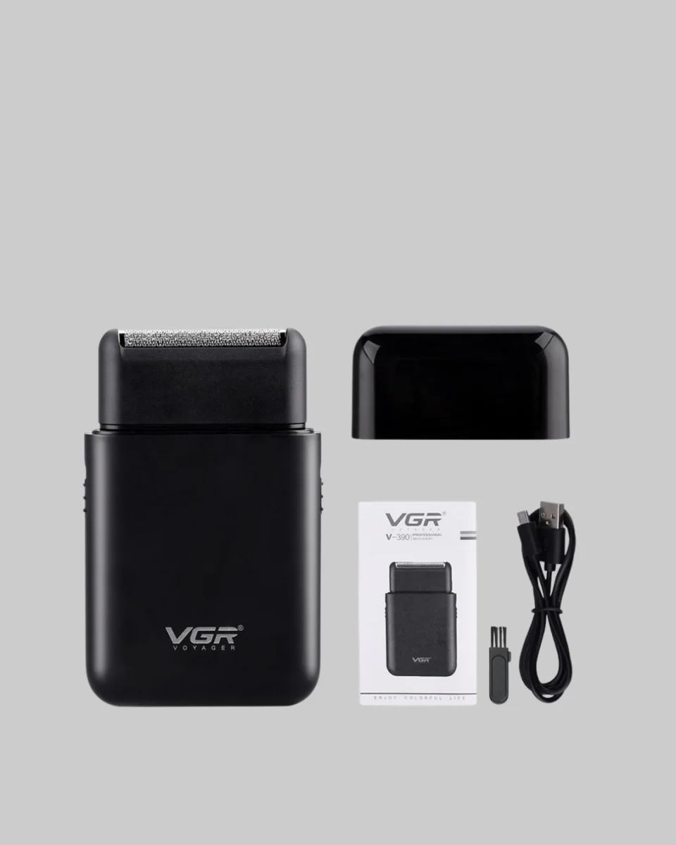 Taşınabilir Elektrikli Tıraş Makinesi USB Şarjlı 5W Motor ve 0.3 mm Hassas Kesim