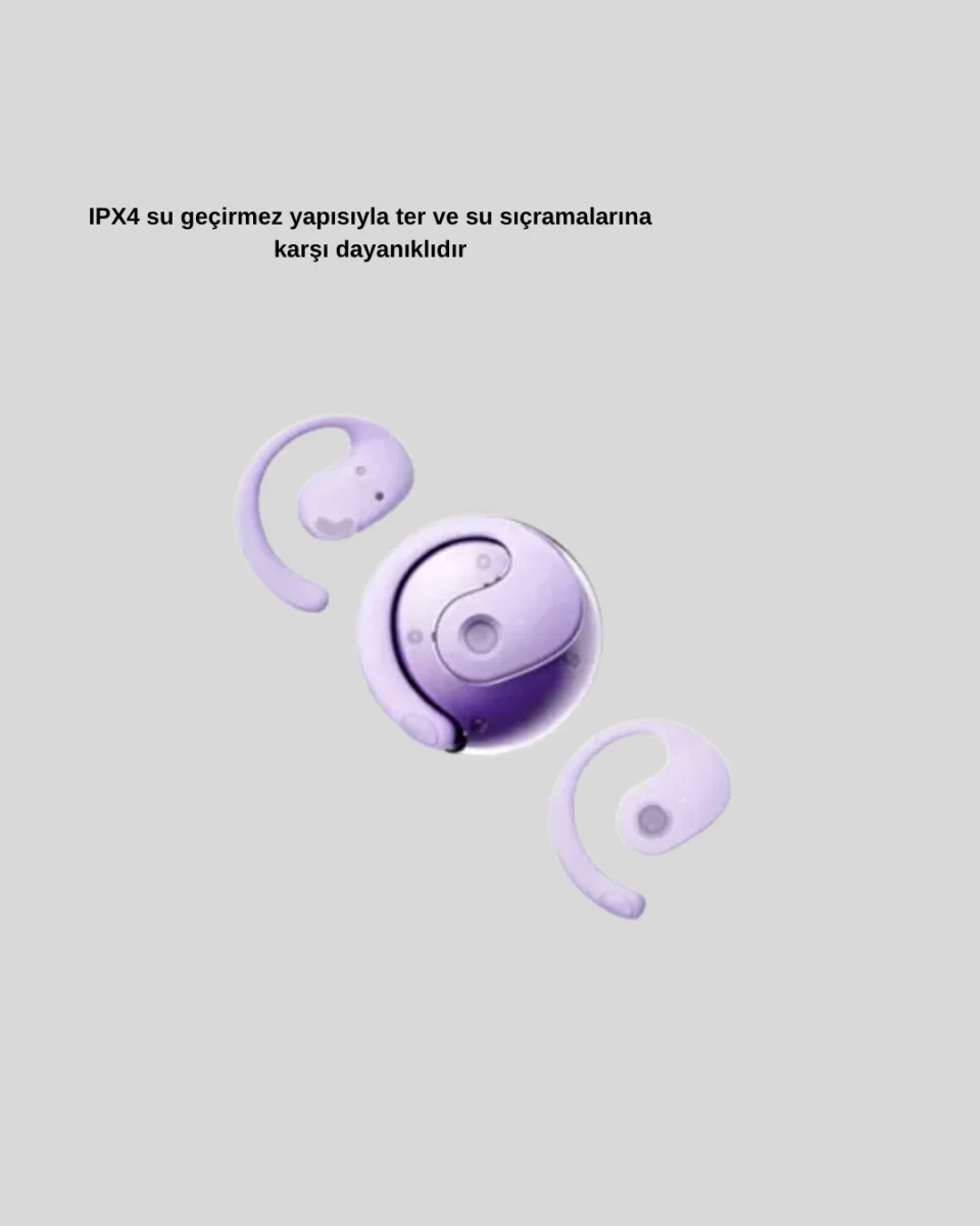 S05 Bluetooth 5.3 Kulaklık IPX4 Su Geçirmez Hızlı Eşleşme Güçlü Stereo Ses