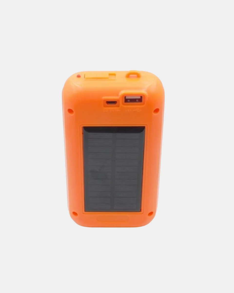 Güneş Enerjili Powerbank 10000 mAh LED Işıklı