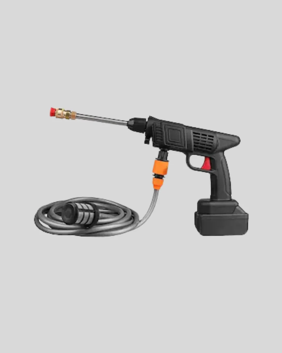 Kablosuz Basınçlı Yıkama Makinesi – 48V Güçlü Motor, 2 Pil ve Köpük Hazneli