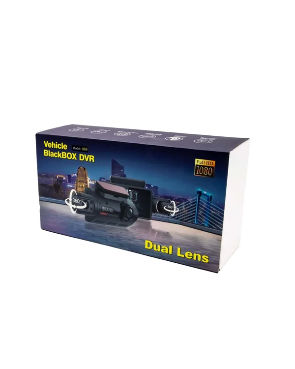 3 inç IPS Ekranlı Full HD Araç Kamerası – WiFi, Gece Görüş ve Hareket Algılama Özellikli Dashcam