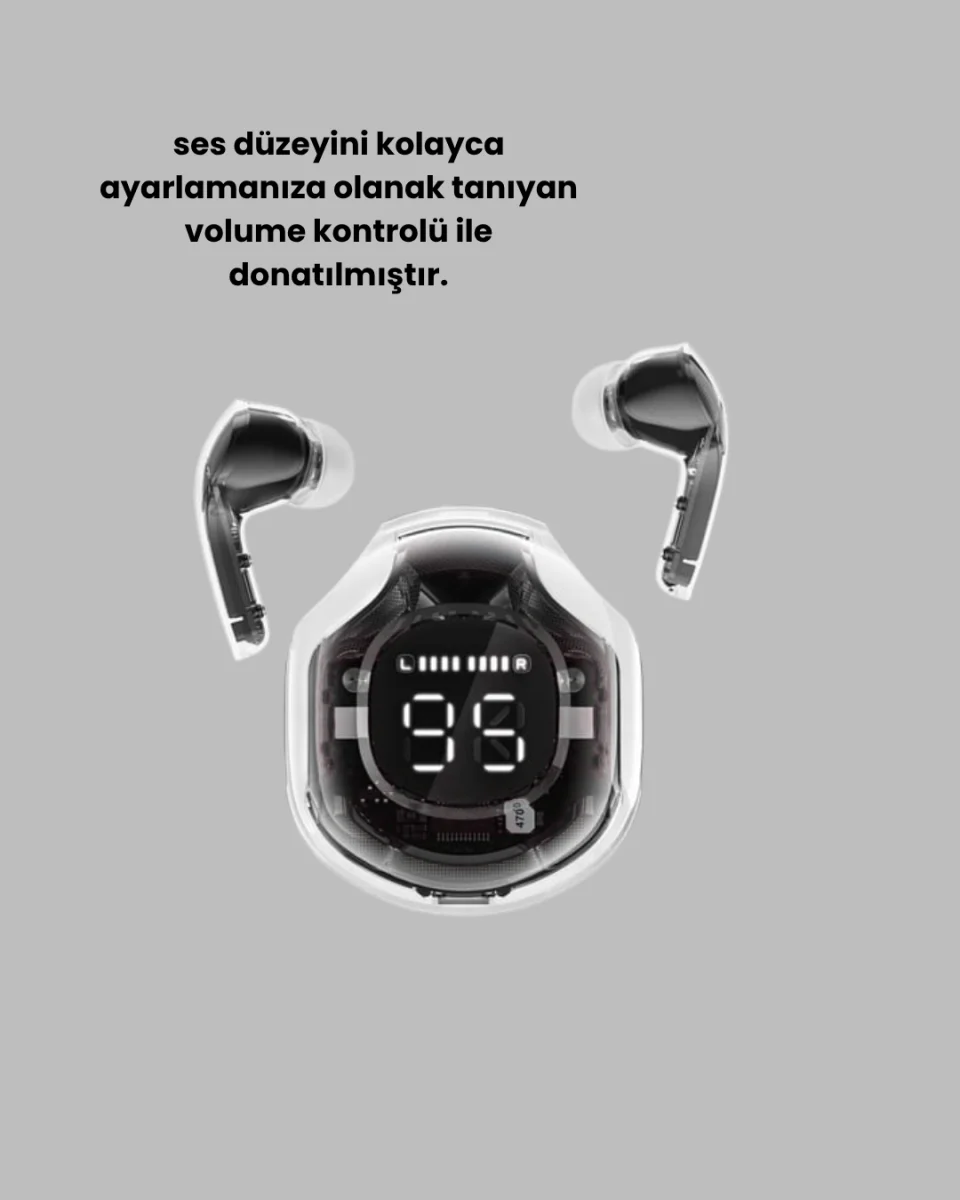 Kablosuz Şarj Destekli Hafif ve Güçlü Kulaklık