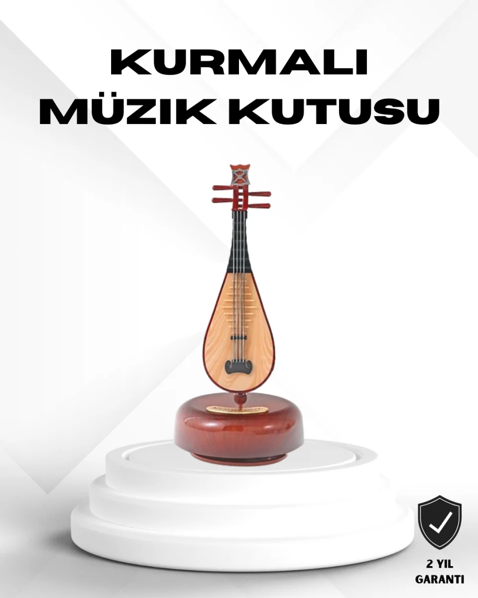 Figürlü Müzik Kutusu Zarif Melodili Dekoratif Model
