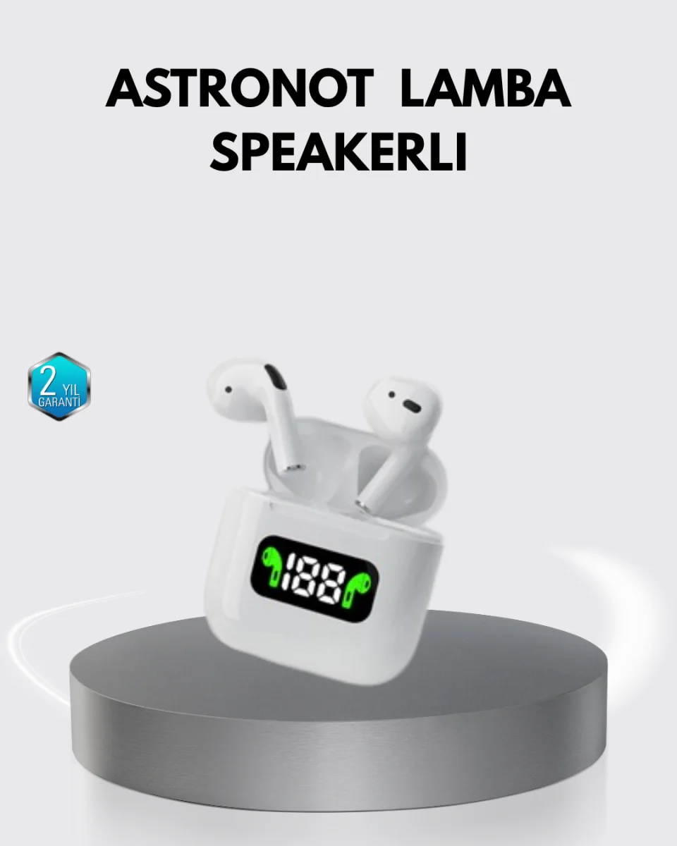TWS Bluetooth 5.0 Kablosuz Kulaklık – Yüksek Ses Kalitesi, Dokunmatik Kontrol ve LED Şarj Ekranı