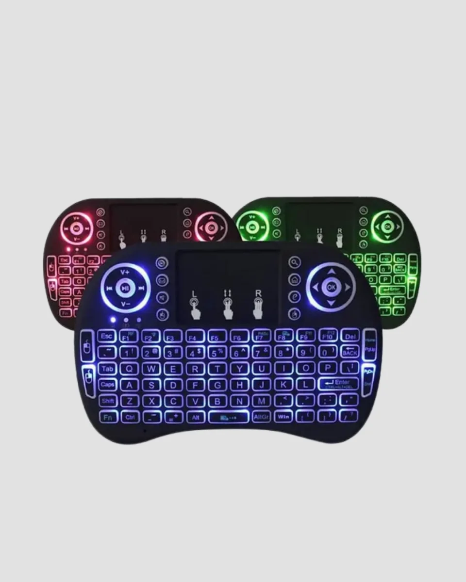 Işıklı Q Klavye – Entegre Touchpad, Ergonomik Tasarım ve Türkçe Karakter Desteği