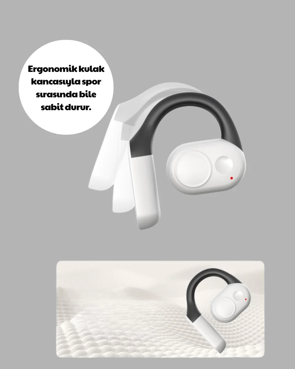 Kablosuz Bluetooth Kulaklık – Otomatik Eşleşme, Tek Tuş Kontrol, Stereo Ses