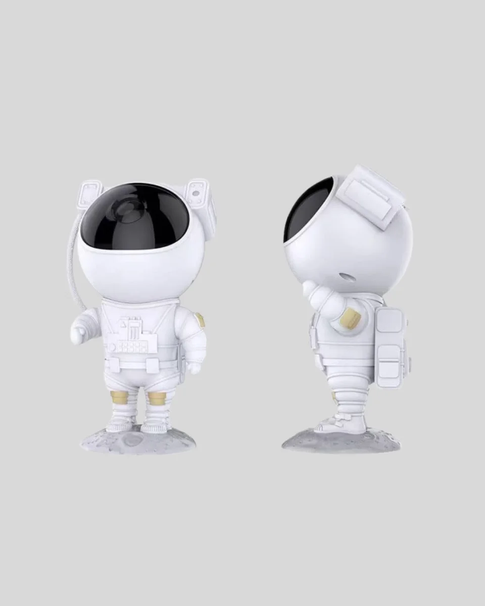 Bluetooth Müzikli Astronot Projeksiyon Lambası Yıldız ve Ay Efektli