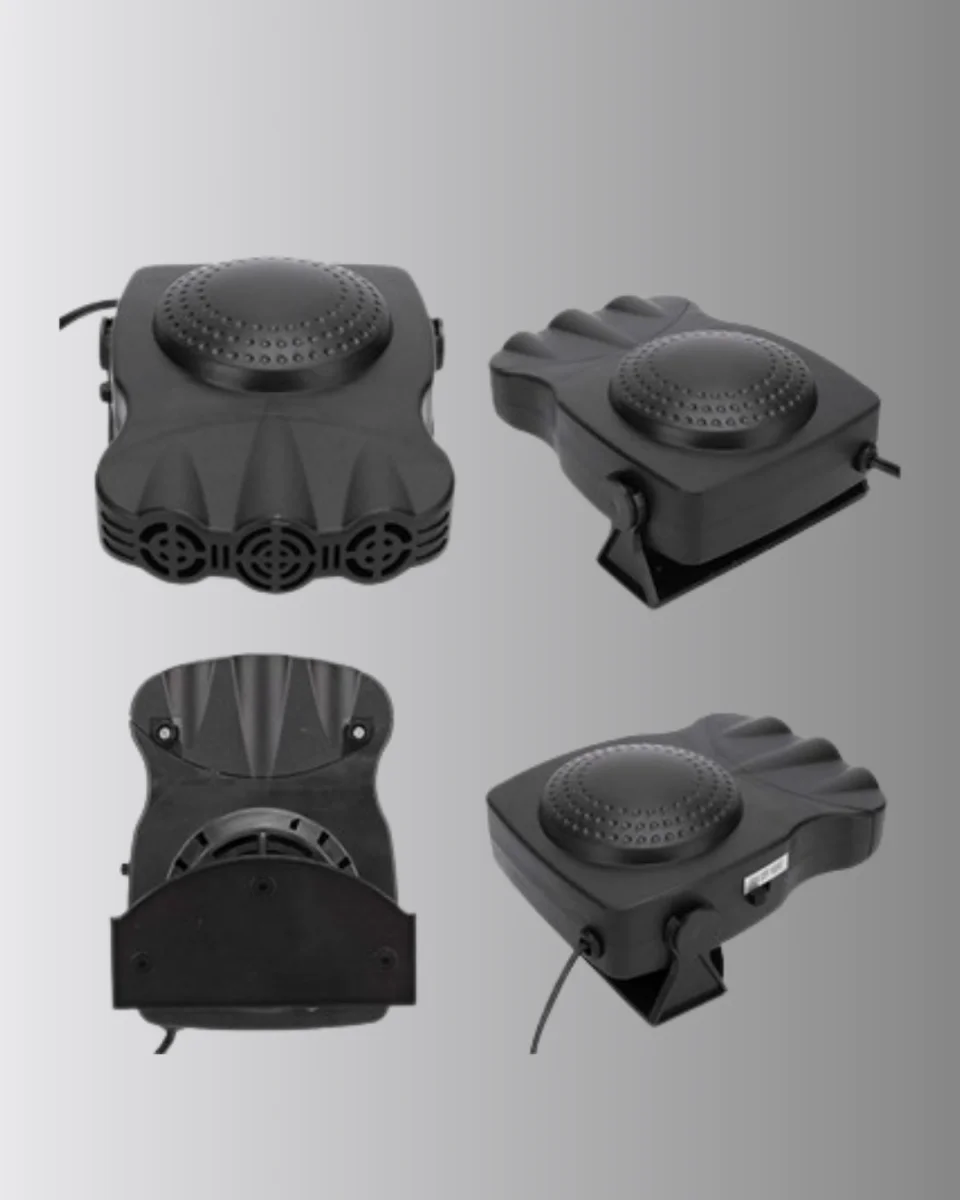 150W Araç İçi Isıtıcı ve Fan Kompakt Tasarım ve Hızlı Isıtma Özellikli