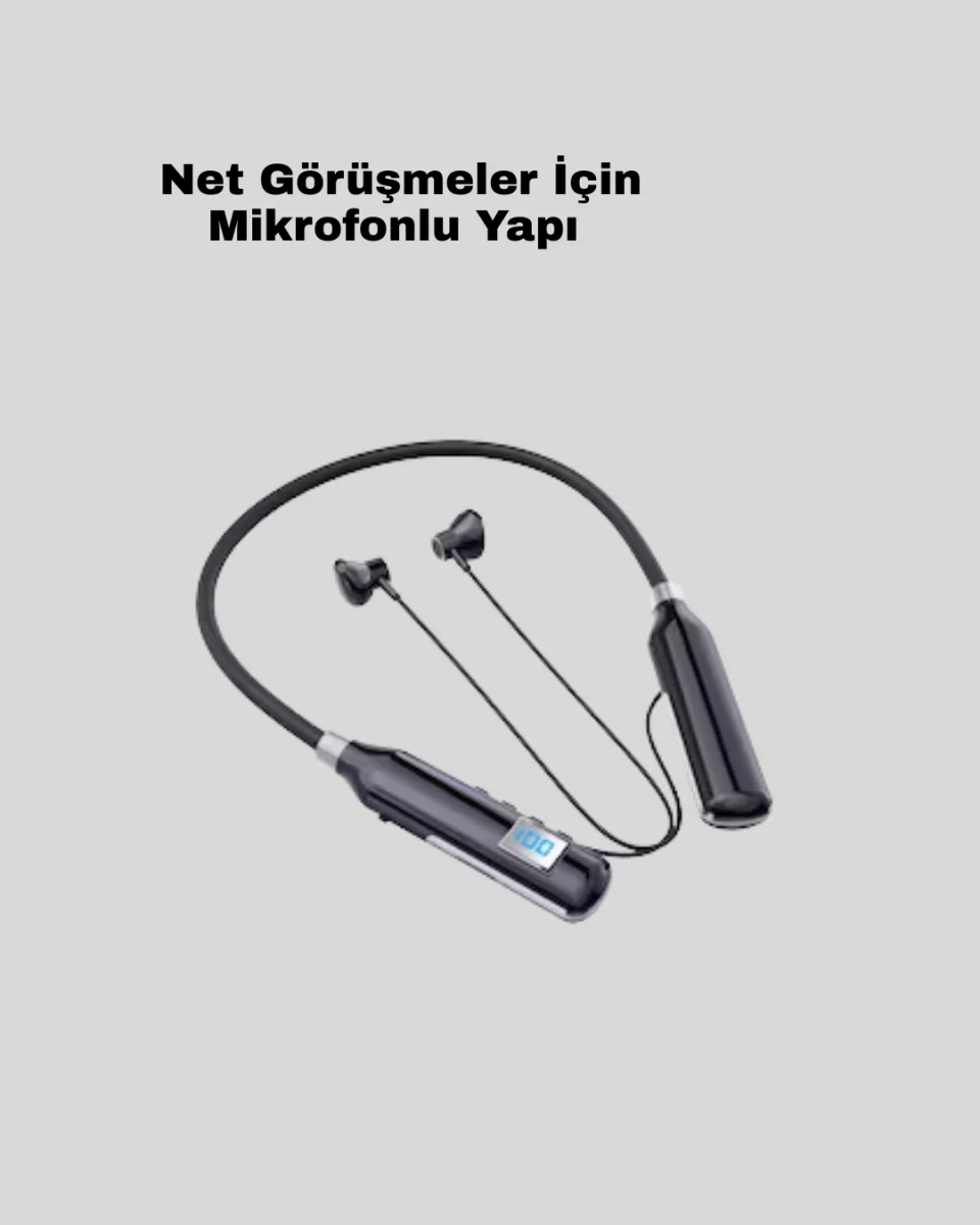 Gürültü Azaltmalı Mikrofonlu Kablosuz Bluetooth Kulaklık