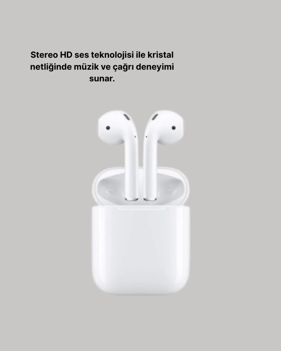 Dokunmatik Kontrollü 2. Nesil Bluetooth 5.0 Uzun Pil Ömürlü Kulaklık