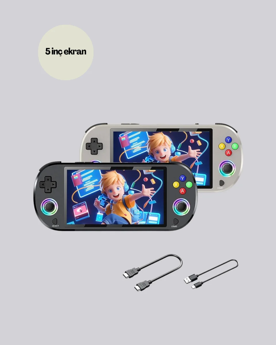 Hızlı Şarjlı, RGB Aydınlatmalı Konsol