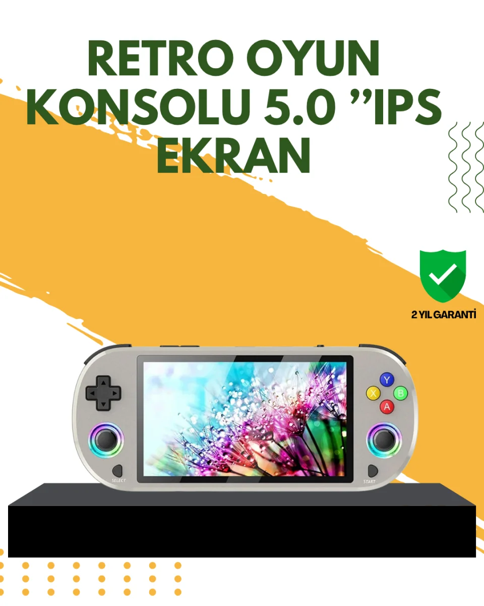 HD Çıkışlı, Wi-Fi Destekli Oyun Konsolu